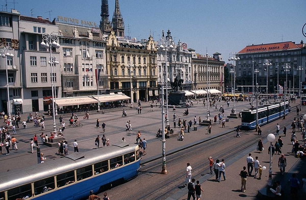 Centre ville de Zagreb