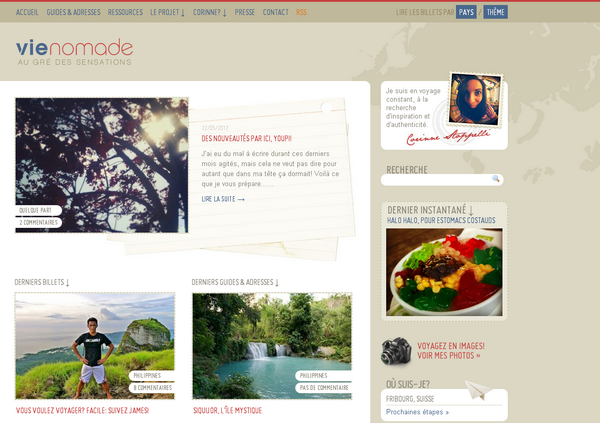 Le blog de Corinne : Vie Nomade