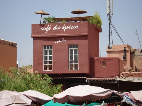 Café des épices de Marrakech