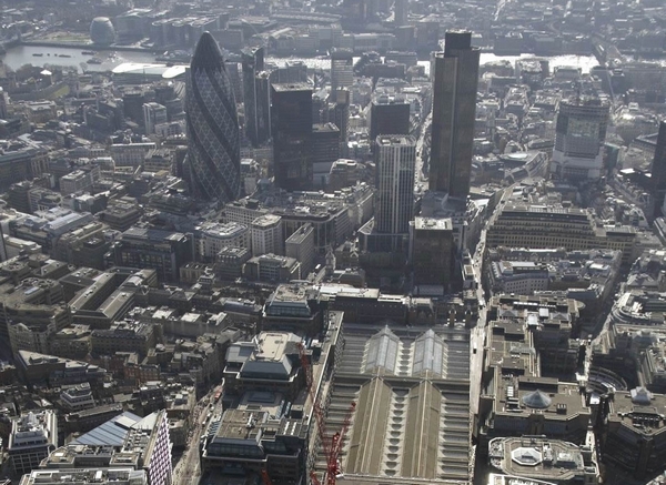 La "City" : le centre d'affaires de Londres