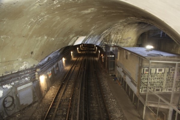 Premier tunnel de métro