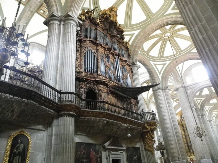 orgue cathédrale de Mexico
